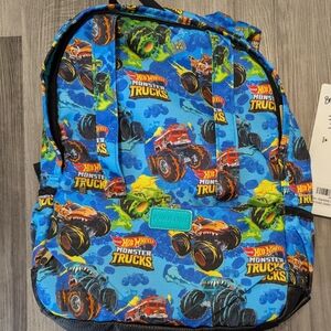 Posh peanut Hot wheels monster truck full size backpack